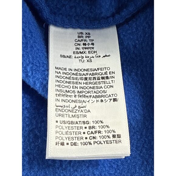 NWT Amazon Essentials Men's Full-Zip Polar Fleece Vest Size XS Blue - Picture 5 of 6